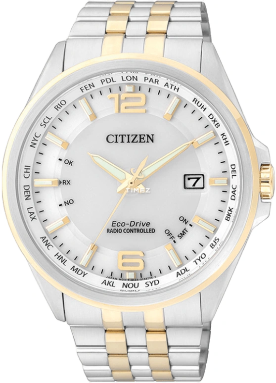 Citizen,Eco-Drive 43mm,43mm,Stainless Steel,Silver,Quartz,CB0016,CB0016-57A