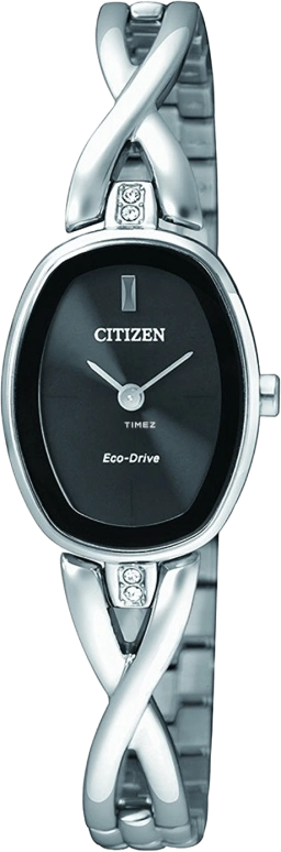 Citizen,Quartz 18mm,18mm,Stainless Steel,Black,Quartz,EX1410,EX1410-88E