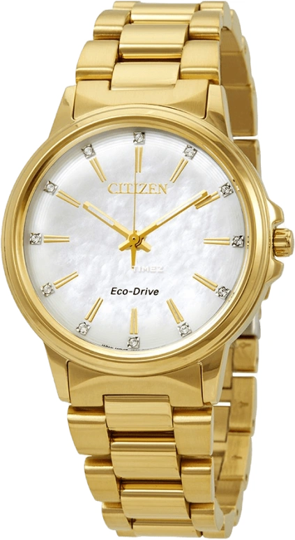 Citizen,Other 37mm,37mm,Stainless Steel,White,Quartz,FE7032,FE7032-51D