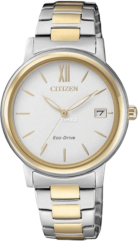 Citizen,Eco-Drive 33.50mm,33.50mm,Stainless Steel,White,Quartz,FE6094,FE6094-84A