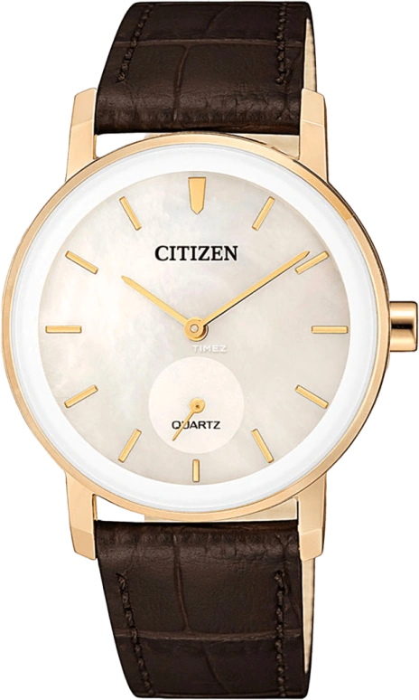 Citizen,Quartz 34mm,34mm,Stainless Steel,Rose Gold,Quartz,EQ9063,EQ9063-04D