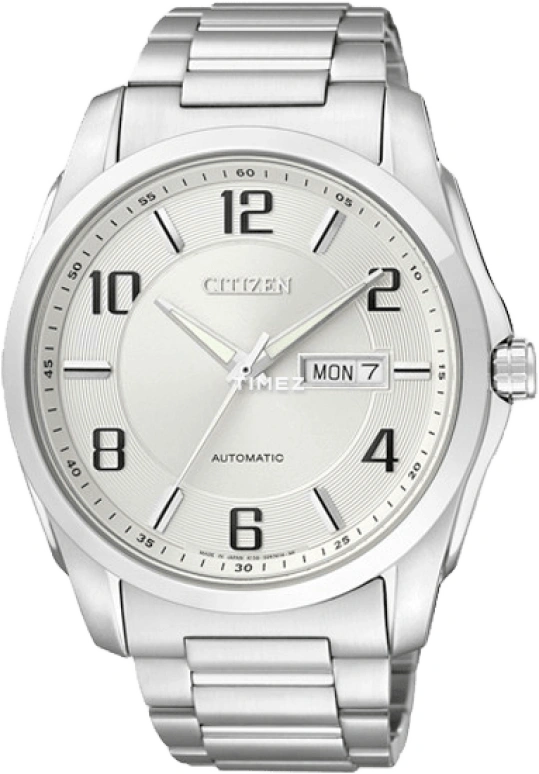 Citizen,Other 42mm,42mm,Stainless Steel,White,Sapphire,Crystal Glass,NP4020,NP4020-51AB