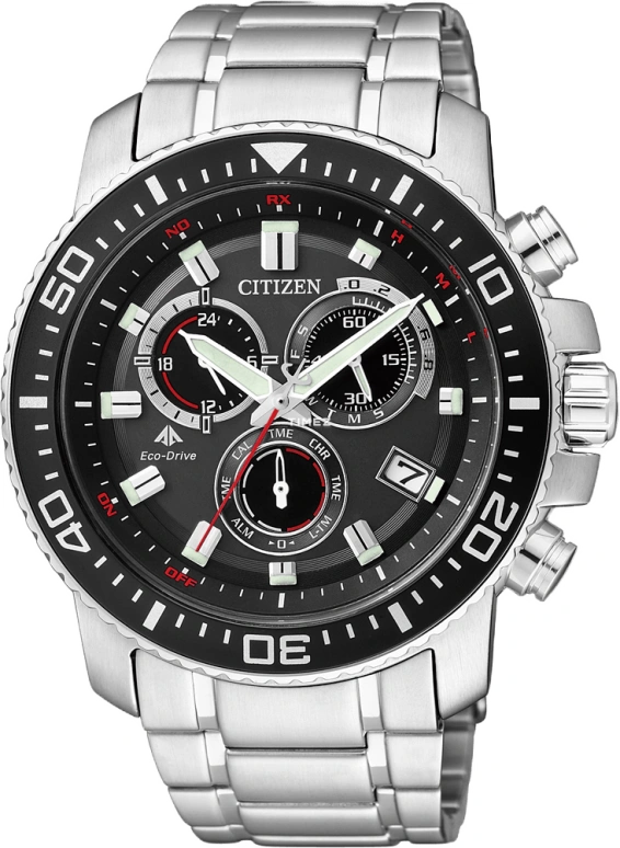 Citizen,Eco-Drive 43mm,43mm,Stainless Steel,Black,Sapphire,Crystal Glass,AS8010,AS8010-54E