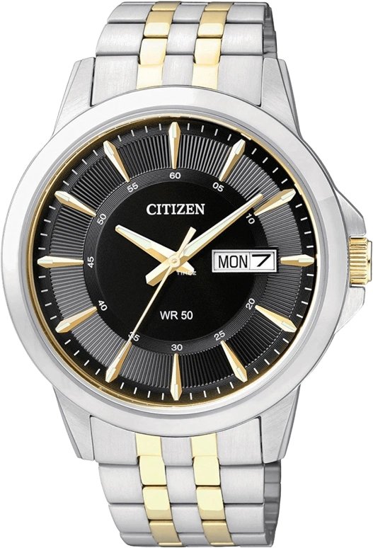 Citizen,Quartz 41mm,41mm,Stainless Steel,Black,Quartz,BF2018,BF2018-52E