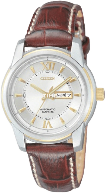 Citizen,Other 32mm,32mm,Stainless Steel,Silver White,Automatic,In-house Caliber,Sapphire,Crystal Glass,PD3421,PD3421-00AB
