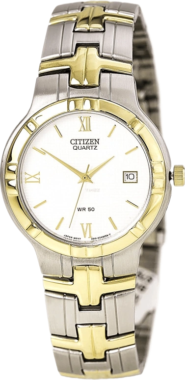 Citizen,Quartz 38mm,38mm,Stainless Steel,White,Quartz,BK2324,BK2324-51A