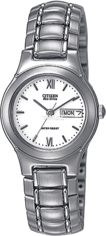 Citizen,Other ,Stainless Steel,White,Quartz,In-house Caliber,Hardlex,Crystal Glass,EW3010,EW3010-57AB