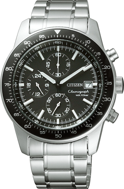 Citizen,Quartz 40mm,40mm,Stainless Steel,Hardlex,Crystal Glass,AN5120,AN5120-53E