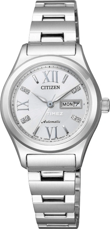Citizen,Other 27mm,27mm,Stainless Steel,Silver,Automatic,PD7160,PD7160-51A
