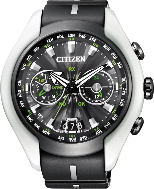 Citizen,Eco-Drive 49mm,49mm,Titanium,Pearl,Black,Sapphire,White,CC1064,CC1064-01E