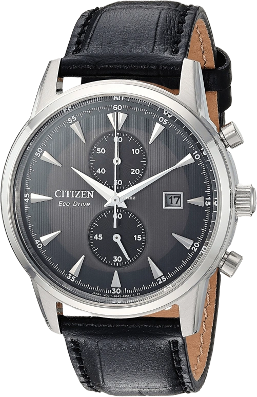 Citizen,Other 42mm,42mm,Stainless Steel,Grey,Quartz,CA7000,CA7000-04H