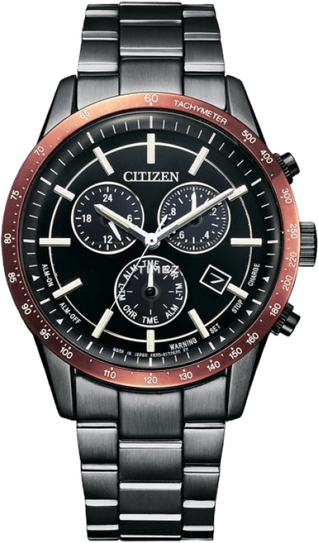 Citizen,Quartz 39.50mm,39.50mm,Stainless Steel,Black,Quartz,BL5495,BL5495-72E