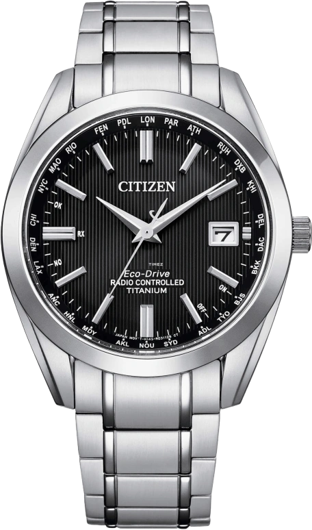 Citizen,Eco-Drive 40mm,40mm,Titanium,Black,Quartz,CB0260,CB0260-81E