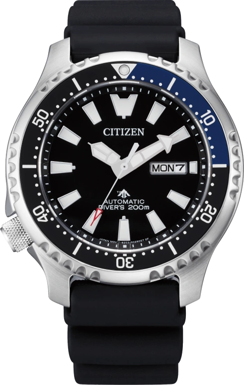 Citizen,Other 44mm,44mm,Stainless Steel,Black,Automatic,40hours,In-house Caliber,NY0111,NY0111-11EB