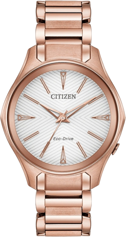 Citizen,Other 36mm,36mm,Stainless Steel,White,Quartz,EM0593,EM0593-56A