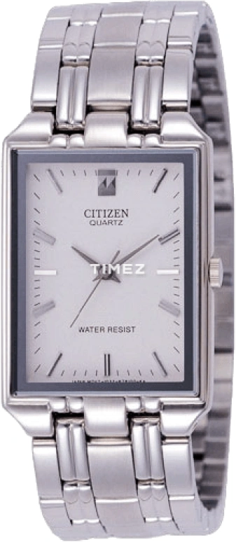 Citizen,Quartz 32x24mm,32x24mm,Stainless Steel,White,In-house Caliber,Hardlex,Crystal Glass,BA3130,BA3130-59A