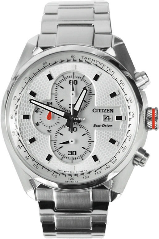 Citizen,Eco-Drive 44mm,44mm,Stainless Steel,White,Quartz,CA0360,CA0360-58A