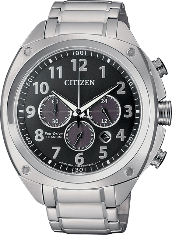 Citizen,Other 43.50mm,43.50mm,Titanium,Black,Quartz,CA4310,CA4310-54E