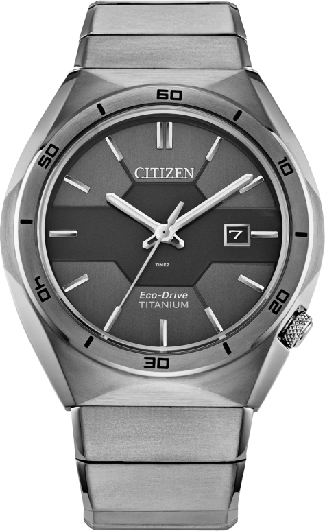 Citizen,Other 41mm,41mm,Titanium,Titanium Gold,Black,Grey,Quartz,AW1660,AW1660-51H