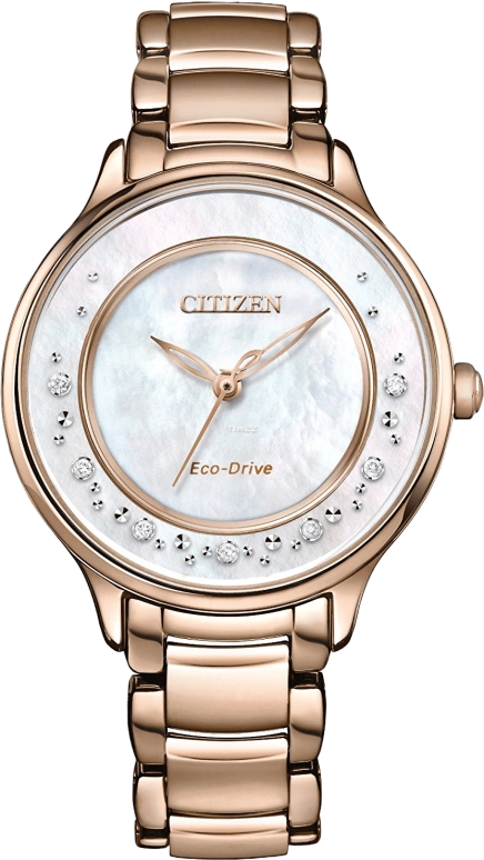 Citizen,Other 30mm,30mm,Stainless Steel,White,Quartz,In-house Caliber,Sapphire,Crystal Glass,EM0382,EM0382-86D