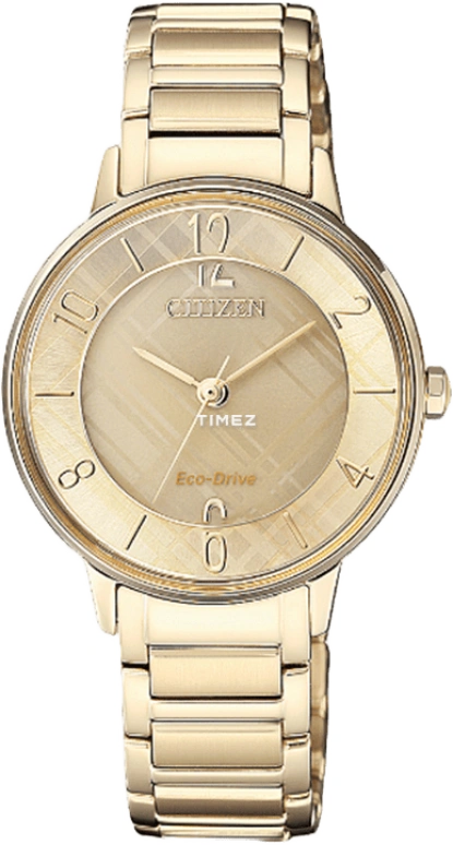 Citizen,Eco-Drive 31mm,31mm,Stainless Steel,Rose Gold,Gold,Quartz,In-house Caliber,Crystal Glass,EM0523,EM0523-86P