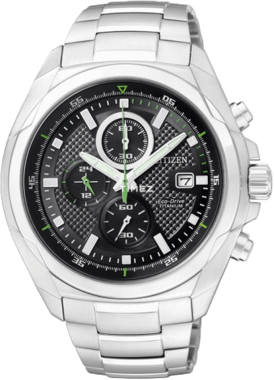 Citizen,Eco-Drive 45mm,45mm,Titanium,Black,Quartz,CA0190,CA0190-56E