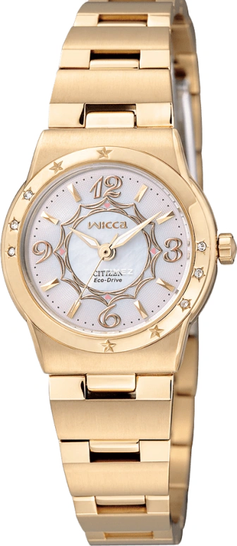 Citizen,Eco-Drive 24mm,24mm,Stainless Steel,Rose Gold,Silver White,Crystal Glass,Rose Gold,EP5742,EP5742-51X
