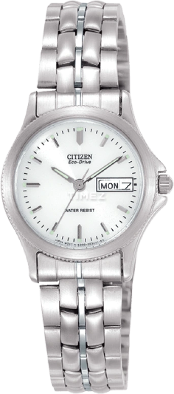 Citizen,Other ,Stainless Steel,White,Quartz,In-house Caliber,Hardlex,Crystal Glass,EW3000,EW3000-51AB