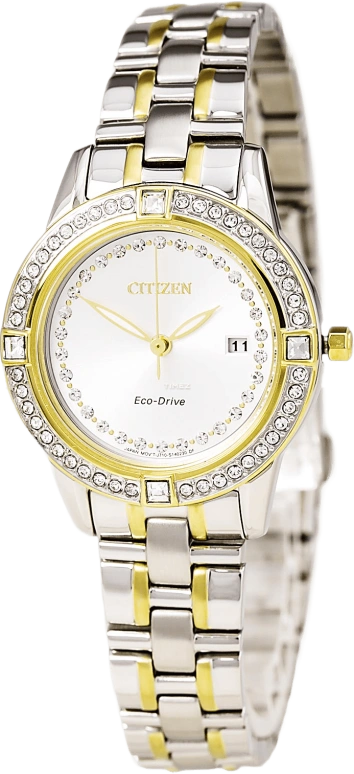 Citizen,Other 29mm,29mm,Stainless Steel,Silver,Quartz,FE1154,FE1154-57A