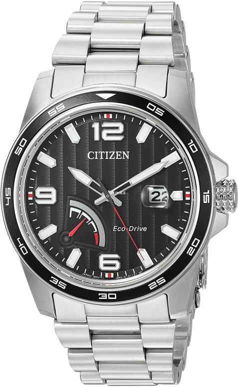 Citizen,Other 42mm,42mm,Stainless Steel,Black,Quartz,AW7030,AW7030-57E