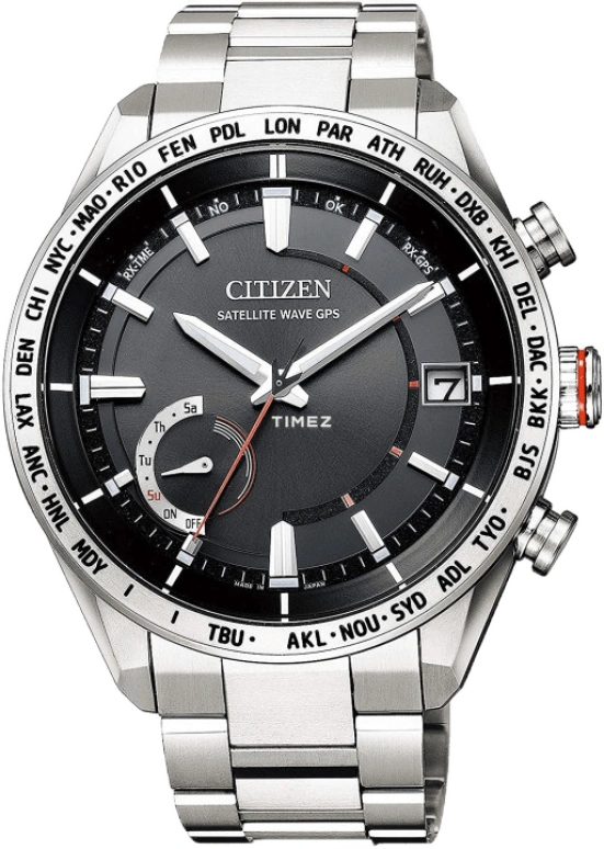 Citizen,Eco-Drive 43.50mm,43.50mm,Titanium,Black,Sapphire,Crystal Glass,Closed,CC3081,CC3081-52E