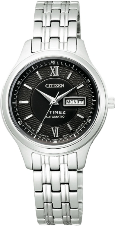 Citizen,Other 29mm,29mm,Stainless Steel,Black,Automatic,PD7150,PD7150-54E