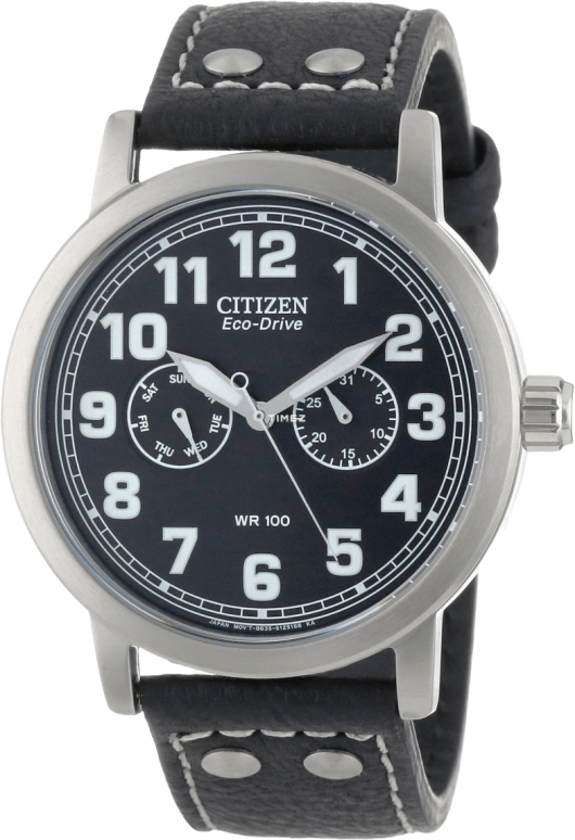 Citizen,Eco-Drive 43mm,43mm,Stainless Steel,Black,Quartz,AO9030,AO9030-21E