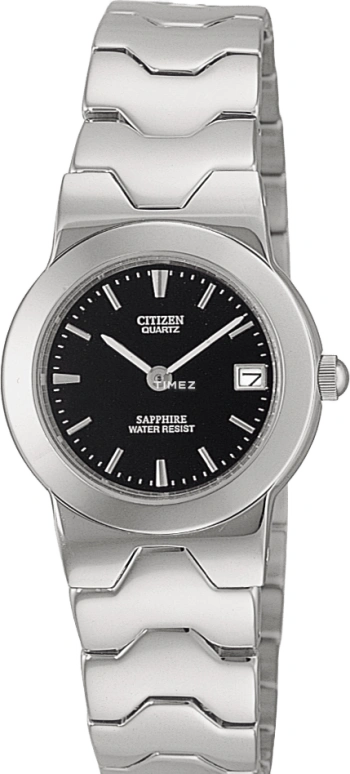 Citizen,Other 25.40mm,25.40mm,Stainless Steel,Black,Quartz,In-house Caliber,Sapphire,Crystal Glass,EU1750,EU1750-54E