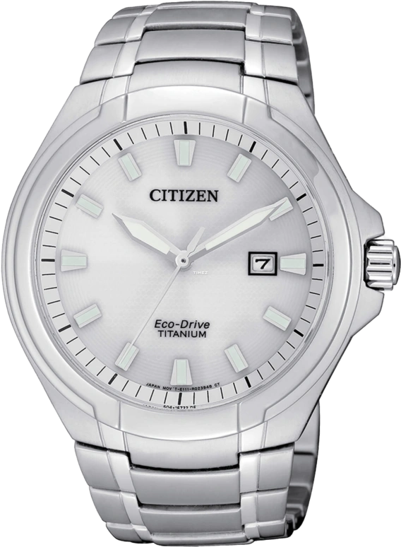 Citizen,Eco-Drive 43mm,43mm,Titanium Gold,White,Quartz,In-house Caliber,Sapphire,Crystal Glass,BM7430,BM7430-89A