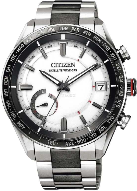 Citizen,Quartz 43.50mm,43.50mm,Titanium,White,Quartz,CC3085,CC3085-51A