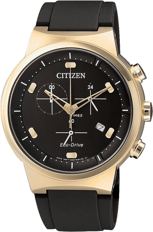 Citizen,Eco-Drive 41mm,41mm,Stainless Steel,Rose Gold,Black,Quartz,In-house Caliber,Sapphire,AT2403,AT2403-15E