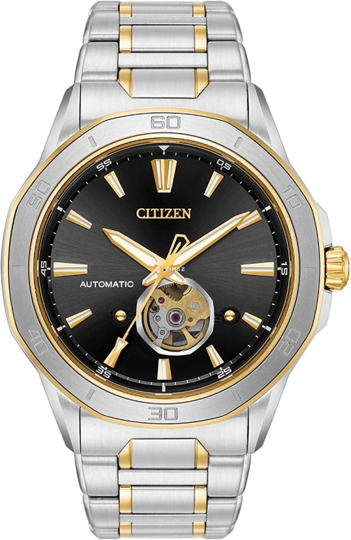 Citizen,Other 44mm,44mm,Stainless Steel,Black,Automatic,NB4014,NB4014-56E