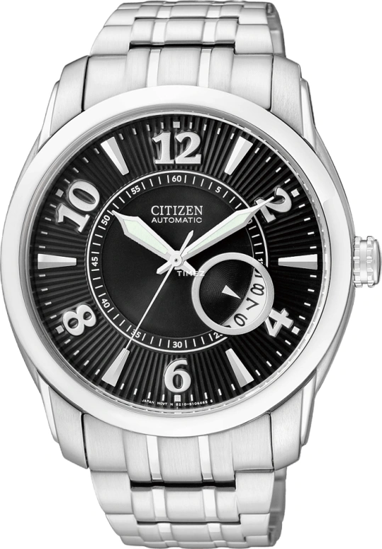 Citizen,Other 41mm,41mm,Stainless Steel,Black,Automatic,In-house Caliber,Sapphire,Crystal Glass,NJ0020,NJ0020-51F
