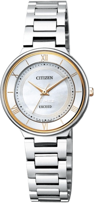Citizen,Quartz 27mm,27mm,Titanium,White,Quartz,EX2090,EX2090-57P