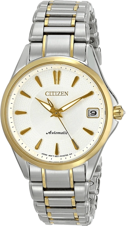 Citizen,Other 33mm,33mm,Stainless Steel,White,Automatic,PA0004,PA0004-53A