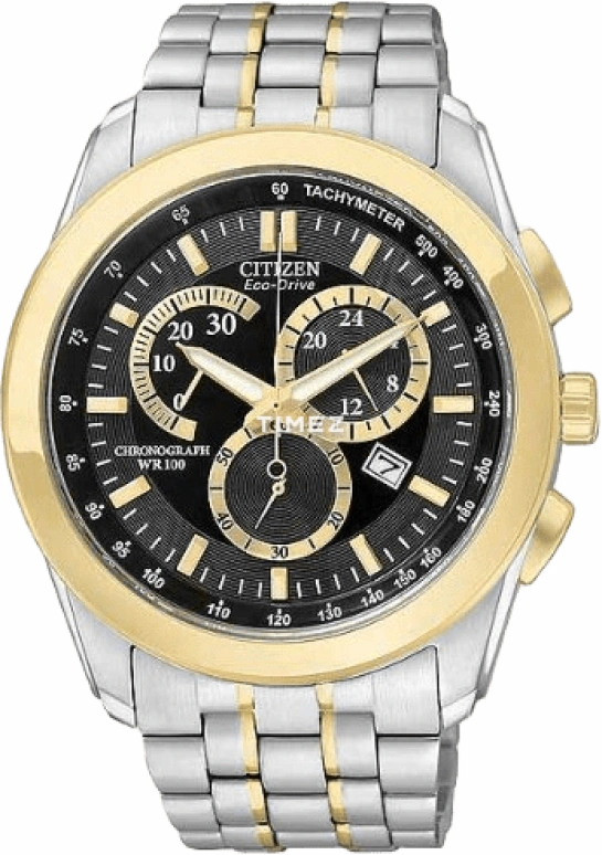 Citizen,Eco-Drive 42mm,42mm,Stainless Steel,Black,Quartz,AT1184,AT1184-55E