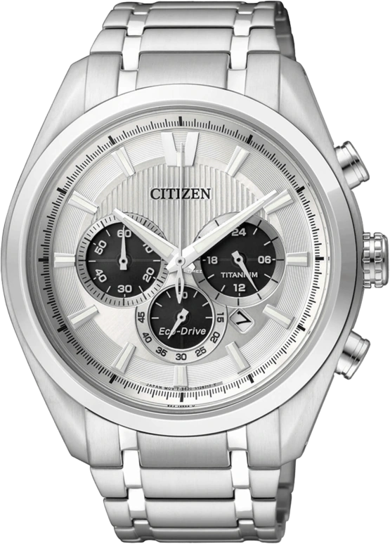 Citizen,Other 43mm,43mm,Titanium,Silver,Quartz,CA4010,CA4010-58A