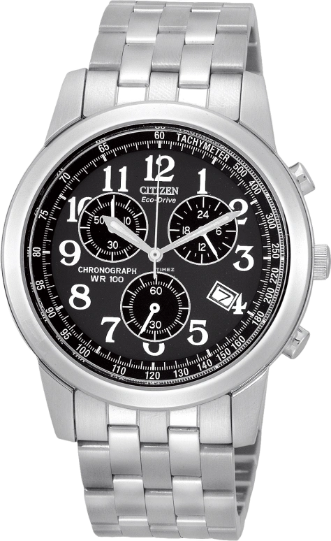 Citizen,Eco-Drive ,Stainless Steel,Black,Quartz,In-house Caliber,Hardlex,Crystal Glass,AT0150,AT0150-61E