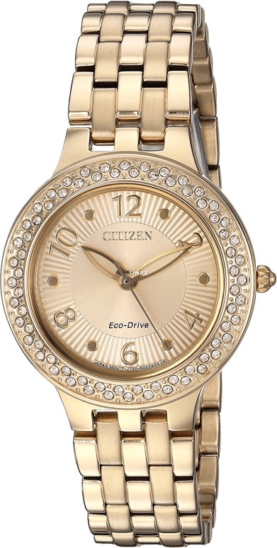 Citizen,Quartz 31mm,31mm,Stainless Steel,Champagne,Quartz,FE2082,FE2082-51P