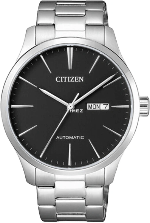 Citizen,Other 40.30mm,40.30mm,Stainless Steel,Black,Hardlex,Crystal Glass,NH8350,NH8350-83EB