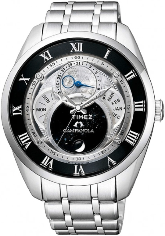 Citizen,Quartz 43.50mm,43.50mm,Stainless Steel,Black,Silver,Quartz,BU0020,BU0020-62A