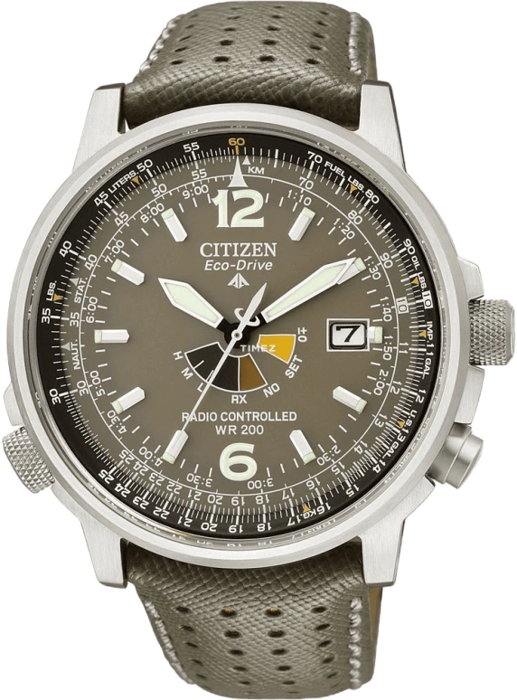 Citizen,Eco-Drive 44mm,44mm,Stainless Steel,Grey,Quartz,AS2020,AS2020-11H