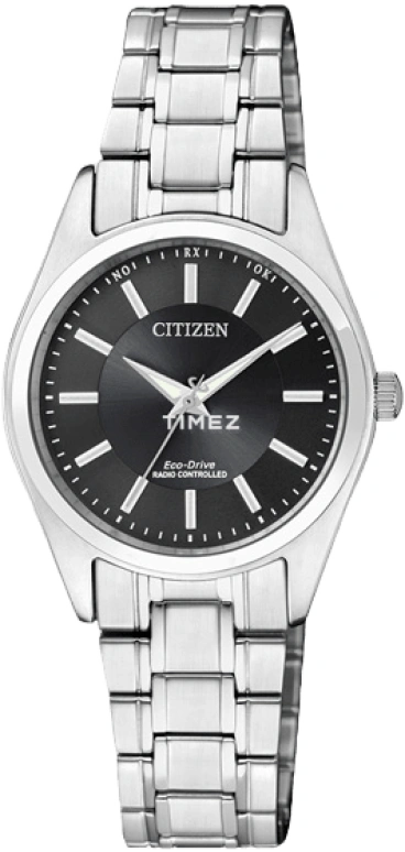 Citizen,Eco-Drive 27mm,27mm,Stainless Steel,Black,Sapphire,Closed,ES5060,ES5060-53E