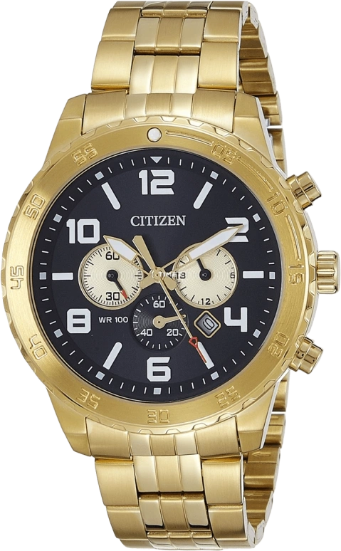 Citizen,Quartz 46mm,46mm,Stainless Steel,Black,Quartz,AN8132,AN8132-58E